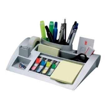 Suport pentru accesorii de birou 3M simplu argintiu C50