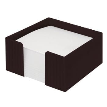 Suport pentru cub hartie FlaroStar negru mat 90x90mm plastic
