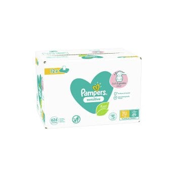 Servetele umede Pampers Sensitive 12 pach x 52 624 buc