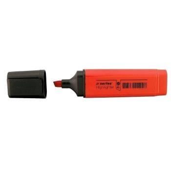 Textmarker A-series corp dreptunghiular vf.1-5mm rosu