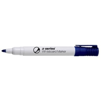 Marker pentru tabla A-series corp plastic alb vf2mm albastru