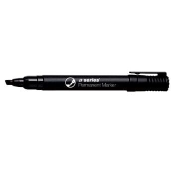 Marker permanent A-series corp plastic vf 2-5mm negru