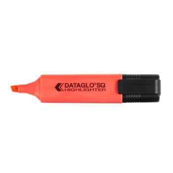 Textmarker DataGlo corp dreptunghiular vf 1-5mm rosu