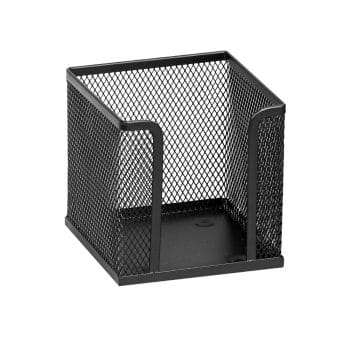 Suport pentru cub hartie mesh negru