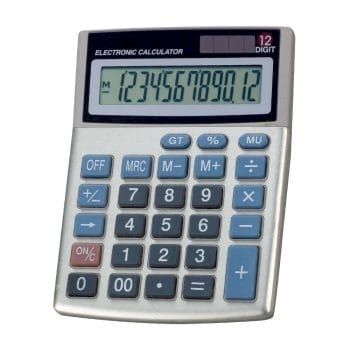Calculator de birou cu baterie 12 cifre