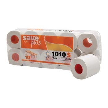 Hartie igienica mini 2 str alba 17.6m/rola 10 role/UM