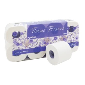 Hartie igienica mini 3 str alba 30m/rola 8 role/UM (9 buc/bax)