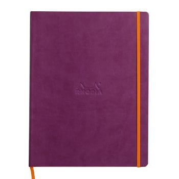 Notebook Rhodiarama A4+ 80 file ivory dictando mov