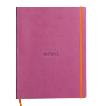 Notebook Rhodiarama A4+ 80 file ivory dictando lila