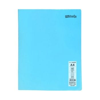 Caiet capsat Mynote PP A4 40 file matematica Pastel diverse