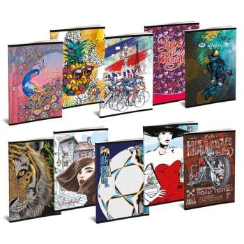 Caiete A5 Lux 50 file 80 de gr/mp matematica