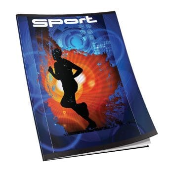 Caiet capsat A4 80file 60g/mp mate