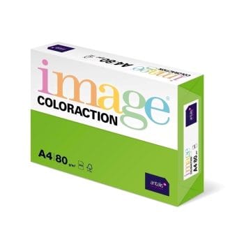 Hartie color Coloraction A4 80g 500 colitop verde intens-Jav (cutie)