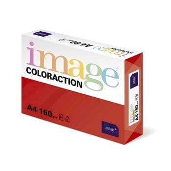 Hartie color Coloraction A5 80g 500 colitop rosu Chile (top)