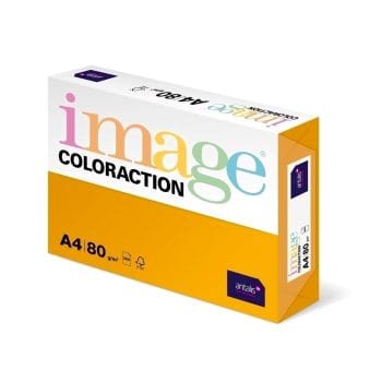 Hartie color Coloraction A4 80g 500 colitop portocaliu-Venez (cutie)