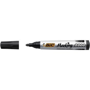 Marker permanent BIC 2000 varf rotund 1.7mm negru