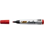 BIC Marking-Eco 2000 Permanent Mkr Conical-Ink-Red-Permanent Mar