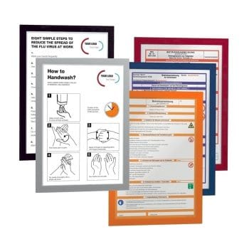 Display magnetic Duraframe A3 argintiu 2 buc/um (set)