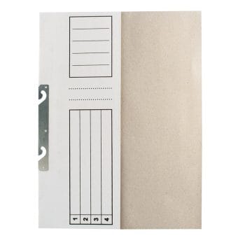 Dosar Standard alb incopciat 1/2 A4 carton 25 buc/um (set)