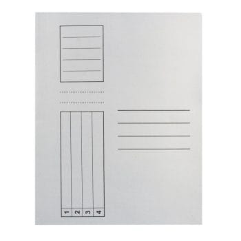 Dosar Standard alb simplu A4 carton 10 buc/um (set)