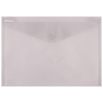 Mapa cu capsa A4 fumuriu PP 180 microni