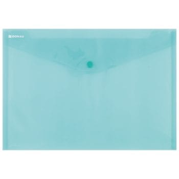 Mapa cu capsa A4 verde transparent PP 180 microni