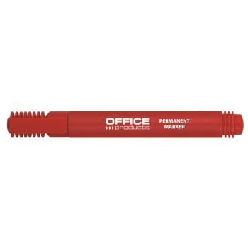 Marker permanent Office Products varf rotund 1-3mm rosu