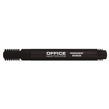Marker permanent Office Products varf rotund 1-3mm negru