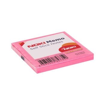 Notite adezive Noki rosu 75x75mm 80 file/um