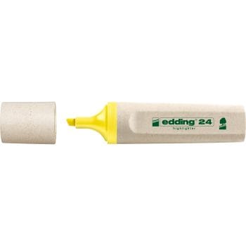 Textmarker Edding 24 Ecoline varf 2-5mm galben