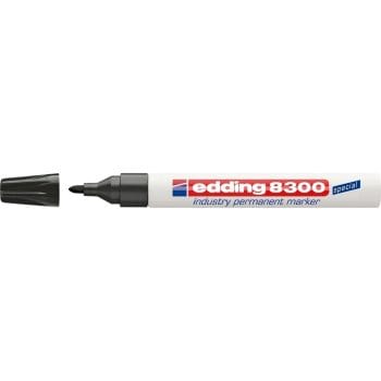 Marker Edding 8300 permanent corp metalic varf 1.5-3mm negru