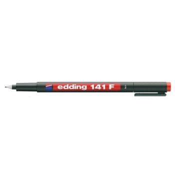 Marker Edding 141 OHP permanent varf 0.6mm rosu