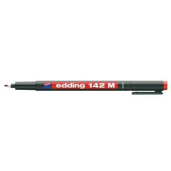 Marker Edding 142 OHP permanent varf 1mm rosu