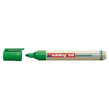 Marker Edding 28  Ecoline pentru tabla varf 1.5-3mm verde