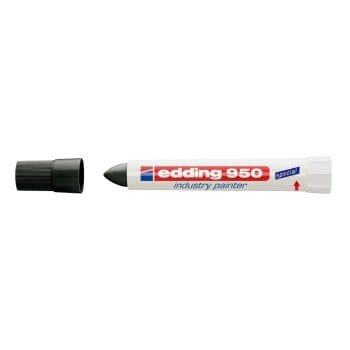 Marker Edding 950 permanent varf tip ceara 10mm negru