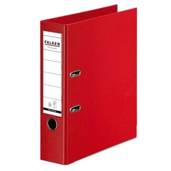Biblioraft Falken Chromcolor A4 80mm PP/PP rosu