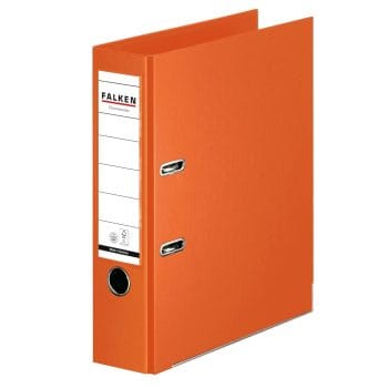 Biblioraft Falken Chromcolor A4 80mm PP/PP portocaliu