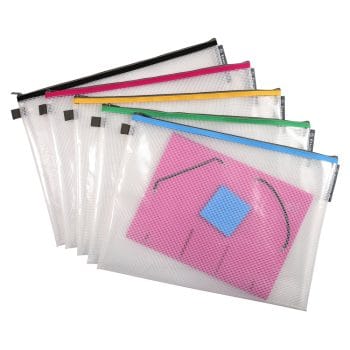 Mapa protectie inchidere fermoar A3 PP 300my transparent