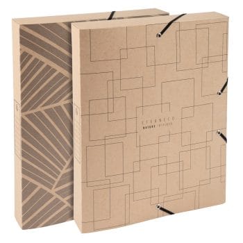 Mapa carton Exacompta Eterneco A4 cotor 4cm 350coli diverse