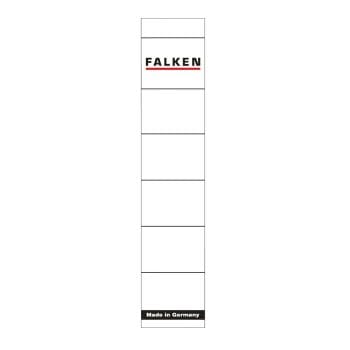 Etichete biblioraft Falken alb autoadezive 36x190mm 10buc (set)