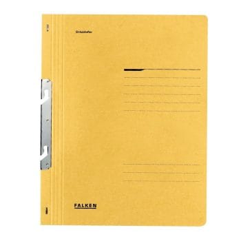 Dosar Falken galben incopciat 1/1 A4 250gmp carton