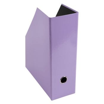 Suport vertical carton Exacompta Aquarel A4 mov pastel