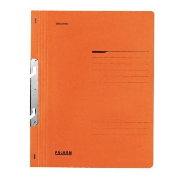 Dosar Falken portocaliu incopciat 1/1 A4 250gmp carton