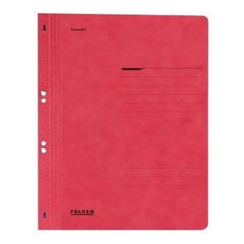 Dosar Falken rosu cu gauri 1/1 A4 250gmp carton