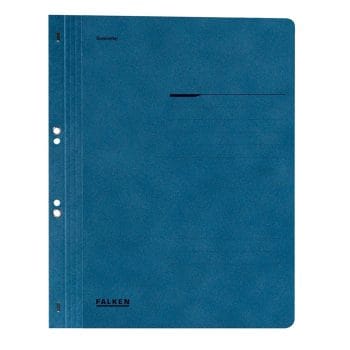 Dosar Falken albastru cu gauri 1/1 A4 250gmp carton
