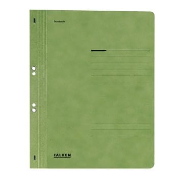 Dosar Falken verde cu gauri 1/1 A4 250gmp carton