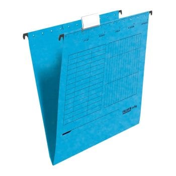 Dosar suspendabil Falken albastru simplu A4 230gmp carton