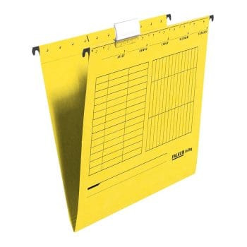 Dosar suspendabil Falken galben simplu A4 230gmp carton