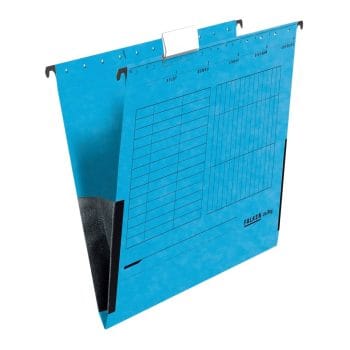 Dosar suspendabil Falken albastru plic A4 carton 230gmp