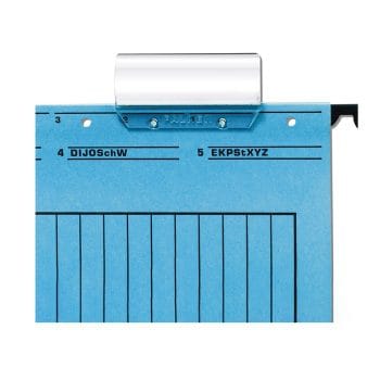 Suport etichete suspendabile Falken plastic transparent 50bu (set)